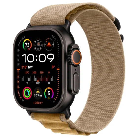 Apple Watch Ultra 2 49mm (2024) Alpine Loop, Коричневые