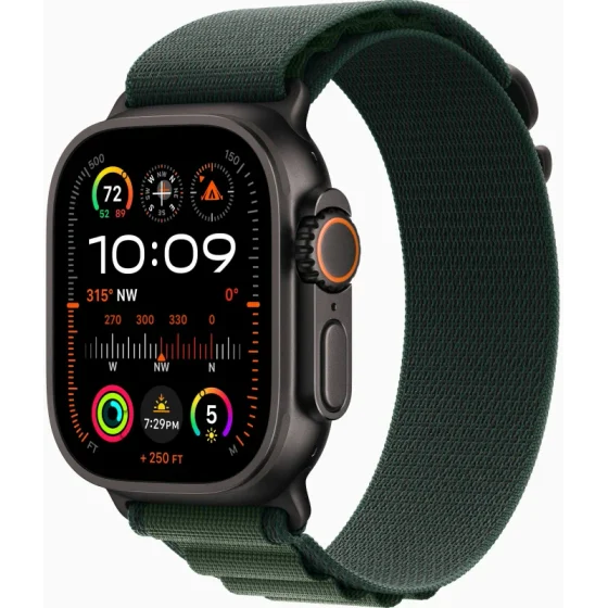 Apple Watch Ultra 2 49mm (2024) Alpine Loop, Зеленые
