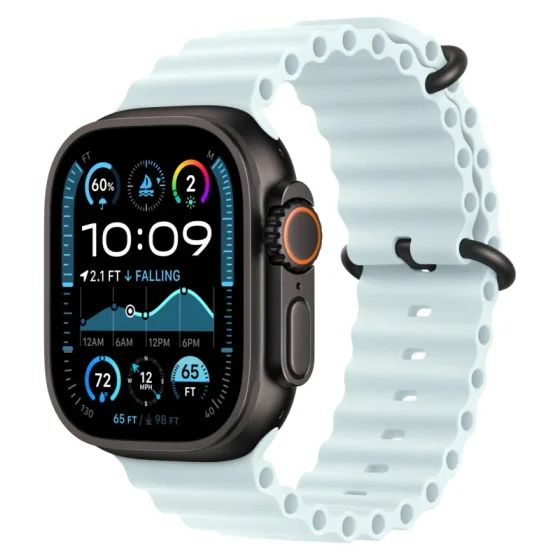 Apple Watch Ultra 2 49mm (2024) Ocean Band, Голубые