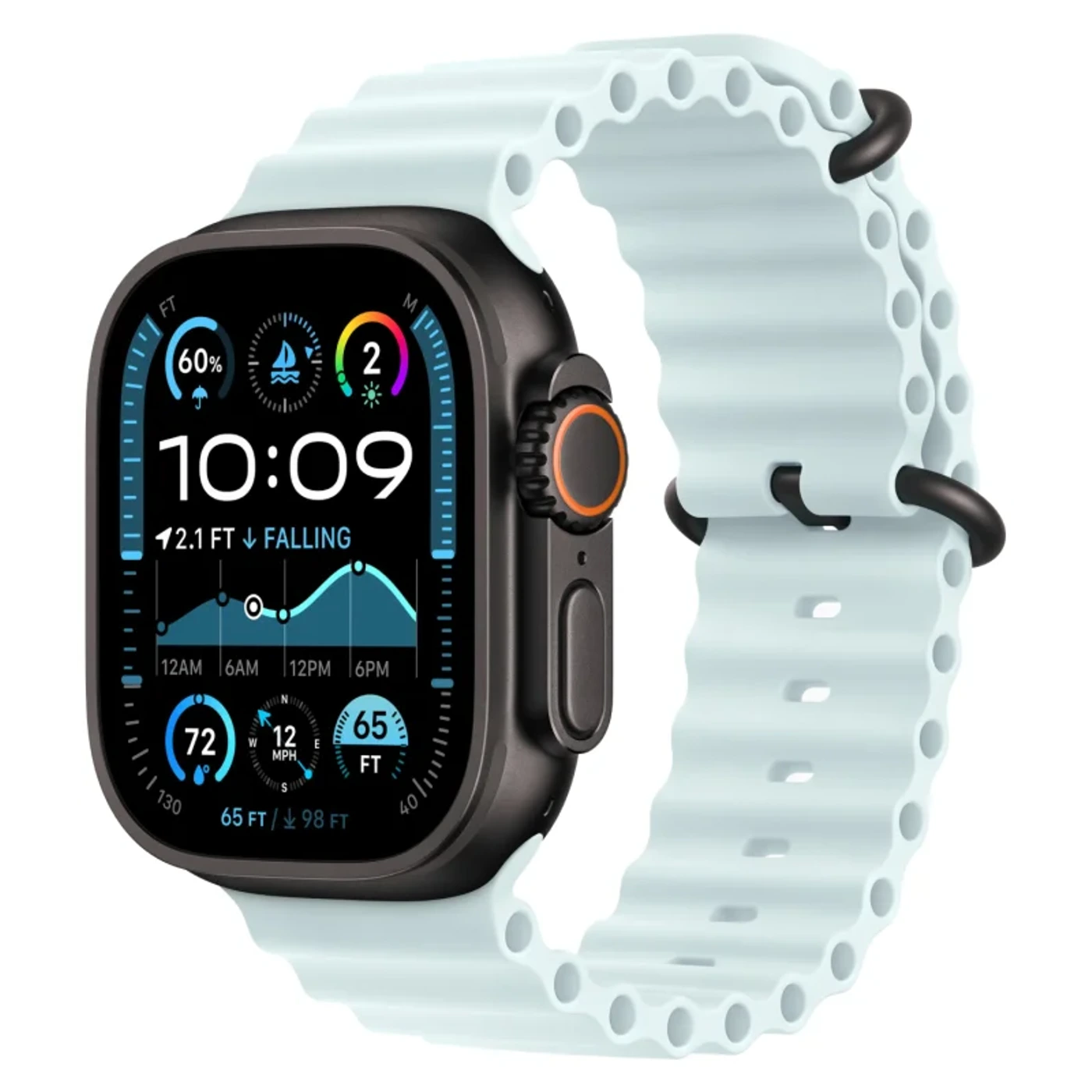 Apple Watch Ultra 2 49mm (2024) Ocean Band, Голубые 1