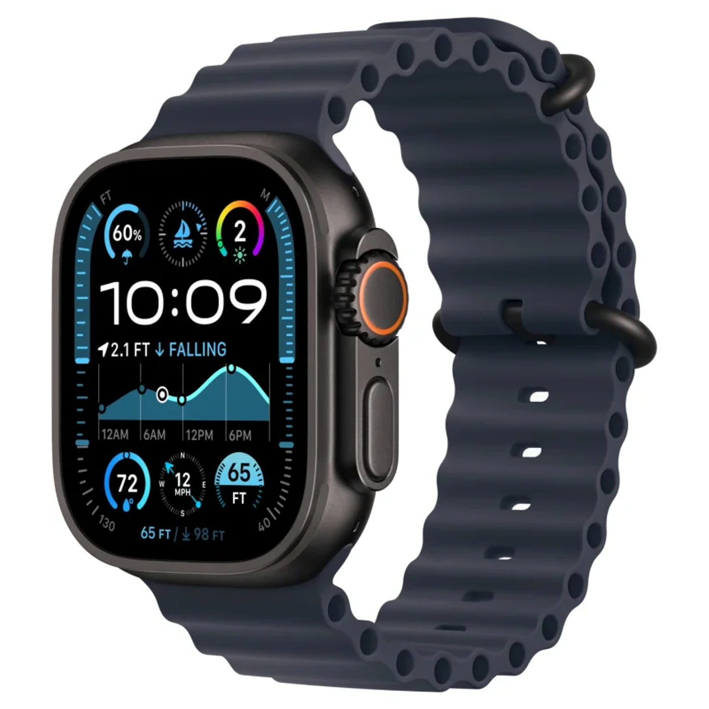 Apple Watch Ultra 2 49mm (2024) Ocean Band, Синие 1