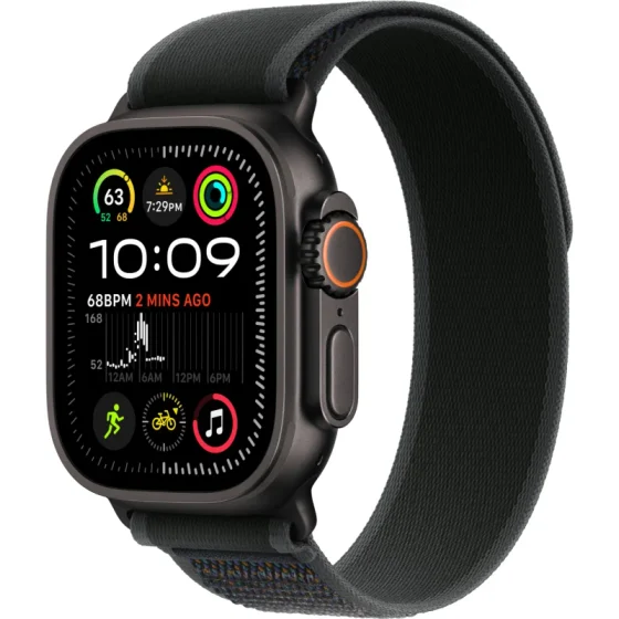 Apple Watch Ultra 2 49mm (2024) Trail Loop, Черные