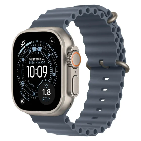 Apple Watch Ultra 3 49mm (2025) Ocean Band, Синие