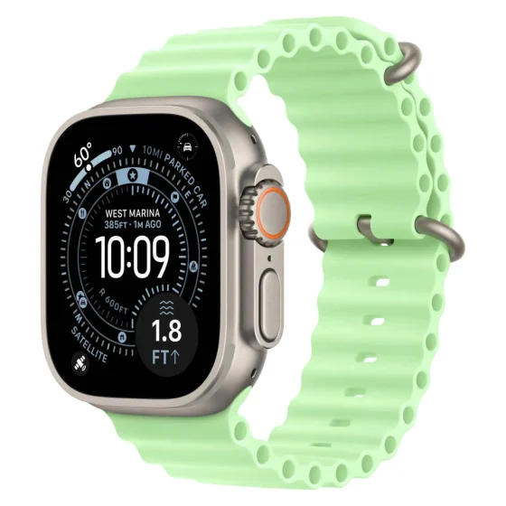 Apple Watch Ultra 3 49mm (2025) Ocean Band, Зеленые