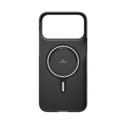 Pitaka Edge Case 17 Pro Max, 600D Black/Grey 2