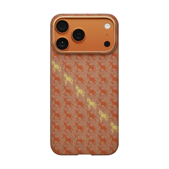Pitaka Edge Case 17 Pro Max, Amber