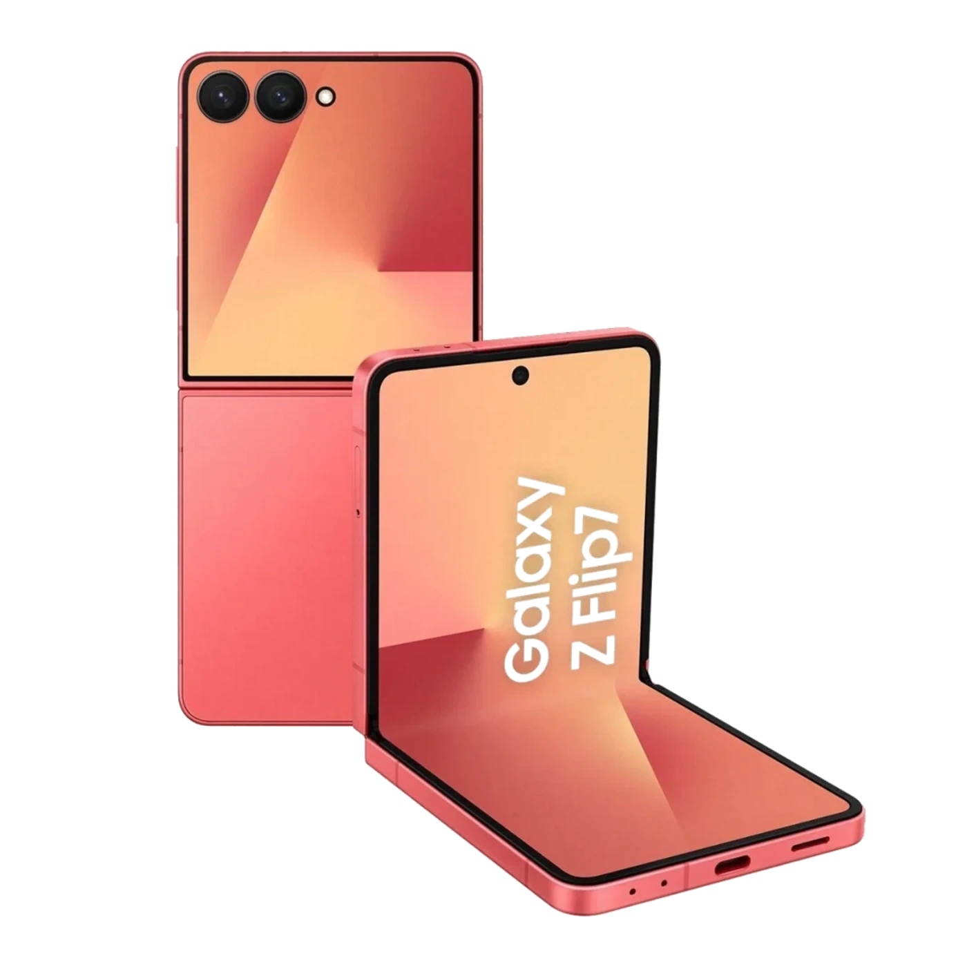 Samsung Galaxy Z Flip 7, Коралловый